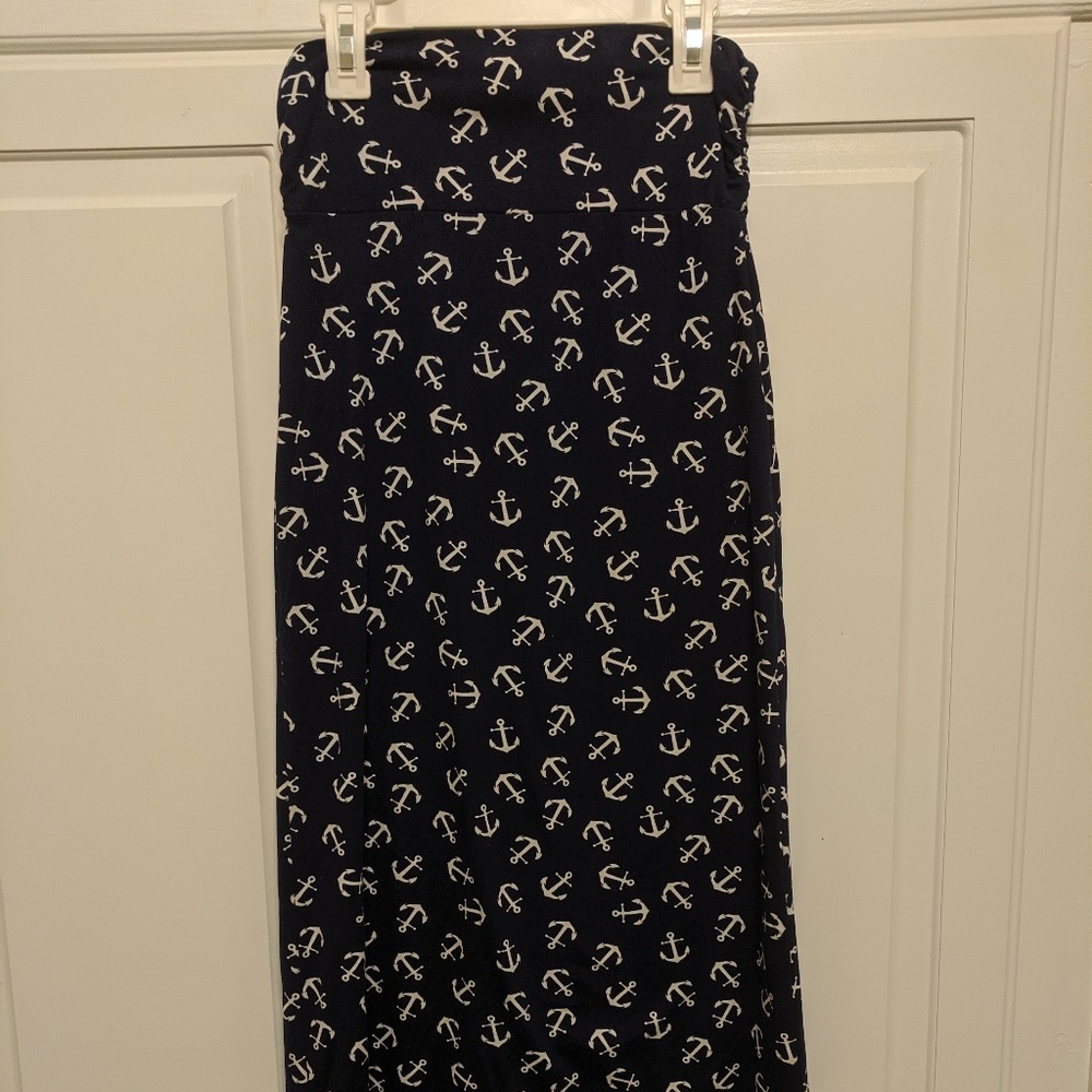 Anchor Maxi Skirt